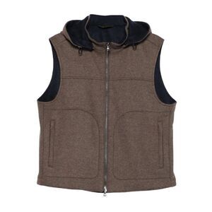 Barba Napoli Men Vest With Hood